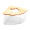 thumbnail image 3 of Baño para hámster, inodoro para mascotas, transparente, para animales pequeños, extraíble y excavable., 3 of 9