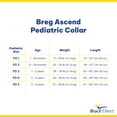 thumbnail image 3 of Ascend Pediatric Collar L0172 - Breathable Neck Support for Enhanced Recovery Breg by Brace Direct, 3 of 6