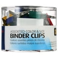 thumbnail image 6 of Officemate Binder Clips Metal Assorted Colors/Sizes 30/Pack 31026, 6 of 9