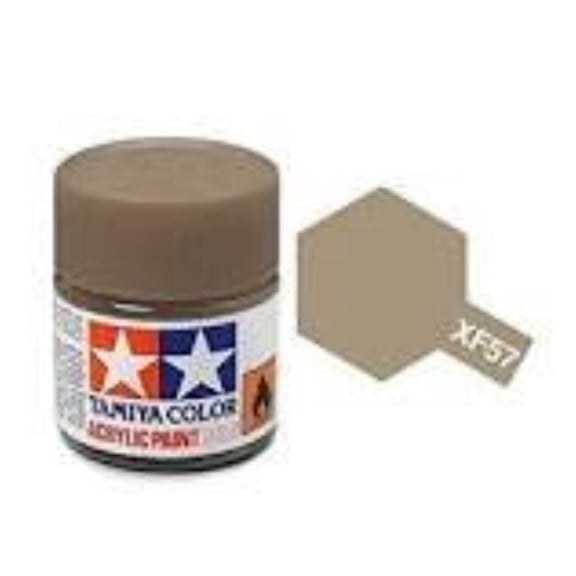 Tamiya 81757 Mini Acrylic XF-57 Buff - 10ml