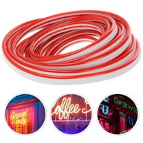 YUYUETIME Diy Neon Light 5 Meter Red Led Rope For Outdoor Advertising And Signboards 1Pcs
