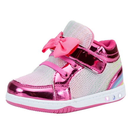 

Toddler Girls Fashion Led Shoes Flashing Light Up Sneakers Casual Running Shoes(size: 5-11)