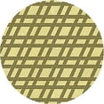 thumbnail image 1 of Ahgly Company Machine Washable Indoor Round Transitional Oak Brown Area Rugs, 7' Round, 1 of 7