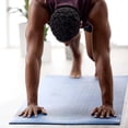 thumbnail image 5 of Gaiam Athletic Yoga 5mm Duramat - Bleu / Gris, 5 of 5