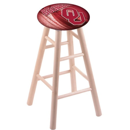 - Maple Bar Stool in Natural Finish with Oklahoma Seat by the Holland Bar Stool Co.