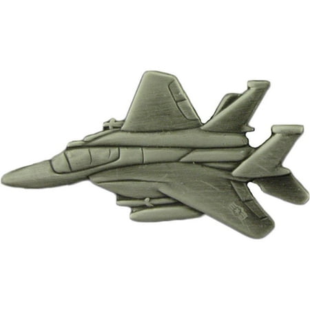 F-15 Eagle Airplane Pin Pewter 2 3/8
