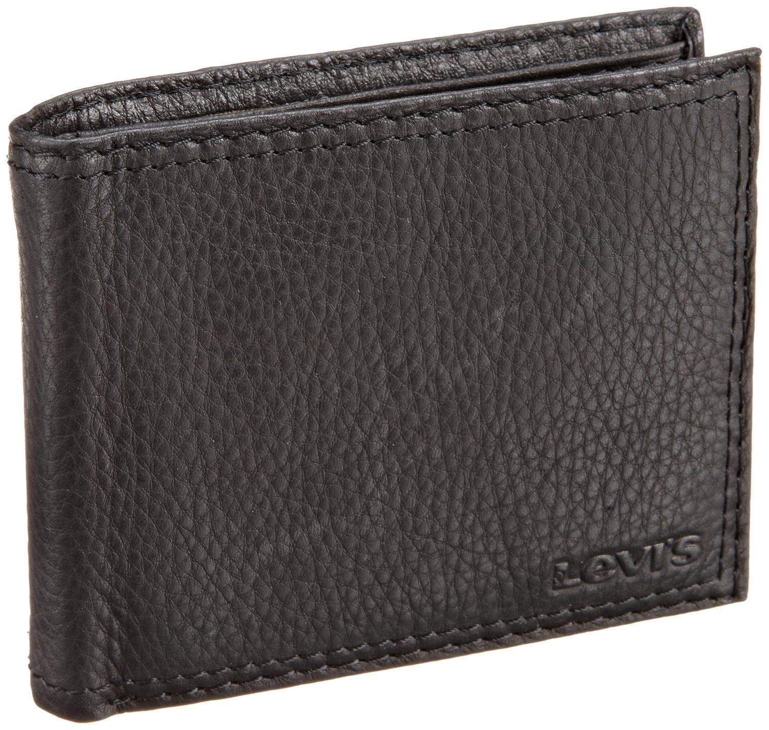 X-Capacity Slim Men's Bifold Leather Wallet - Walmart.com