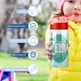 thumbnail image 5 of Logo The Legend of Zelda Tears Kid's Insulated Water Bottle With Straw Vacuum Stainless Steel Cup Leak-Proof Toddler Thermoses Water Cup For Children, 5 of 8