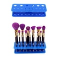thumbnail image 3 of Soporte acrílico para brochas de maquillaje Zulema organizador de exhibición para 15 brochas cosméticas Azul, 3 of 6
