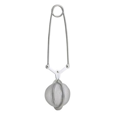 HIC Kitchen Snap Ball Tea Infuser, 18/8 Stainless Steel, For Loose Leaf Tea and Mulling  Spices