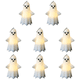 thumbnail image 1 of Noche Fantasma Halloween Mesa para Interior Al Aire Libre (ceja) Verde, 1 of 4
