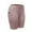 Pink, variant on Women's Short Yoga Side Pockets High Waist Workout Running Shorts