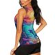 thumbnail image 3 of Fotbe Hawaiian Island Dolphin Blusas Sin Mangas para Mujer – Estilo Casual, Corte Suelto, Slim-Fit, Cuello Redondo Deportivo, Tops de Verano para Gimnasio y Yoga-Large, 3 of 7