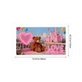 thumbnail image 3 of HomeDM Valentine's Day Backdrop 70.8"x43.3" Love Heart Birthday Tapestry for Photography Wedding Anniversary Wall Door Hanging Banner Decorations, 3 of 6