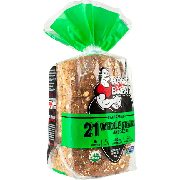 Dave’s Killer Bread 21 Whole Grains and Seeds Organic Bread - 27 oz ...