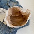thumbnail image 2 of Bolso de hombro de lona para mujer, bolso de mensajero Retro con correa ajustable, bolso de viaje informal, 2 of 8