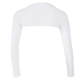 thumbnail image 4 of Cubierta de brazo musulmán Sunnimix una pieza de manga larga encogimiento de hombros Hijab blanco, 4 of 8