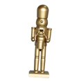 thumbnail image 4 of Figura de cascanueces navideño, muñeco decorativo para Navidad Oro, 4 of 9