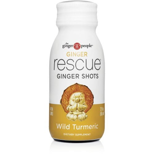 Pack of 2 The Ginger People Turmeric Rescue Ginger Shots, 2 FOZ