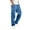 c01Blue, variant on LNWUY Mens Cargo Pants Solid Color Casual Joggers Athletic Pants Cotton Loose Comfort Breathable Straight Sweatpants Black L