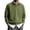 Army Green, variant on EANJE Polo Shirts for Men Long Sleeve Button Down Golf Shirt Fashion Casual Solid Color Collared T Shirts Tops Gray M