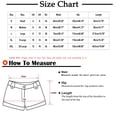 thumbnail image 3 of TAGOLD Womens Summer Summer Shorts Pants,Women's Cotton And Linen Casual Pants With Ruffles Elastic Waist Drawstring Shorts, 3 of 5