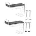 thumbnail image 4 of Almencla 2 Snowboard Wall Mount Display Racks Shed Brackets Snowboard Storage Hangers Clear, 4 of 7