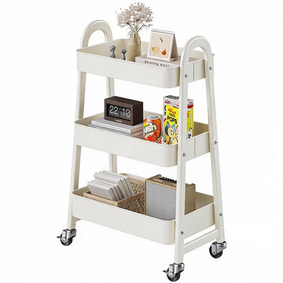 Carrito con Ruedas DUMOS de 3 Niveles para Almacenamiento