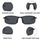 thumbnail image 4 of Gafas de sol polarizadas retras que conducen gafas de sol de visión nocturna diurnas y nocturnas, hechas de metal, 4 of 6