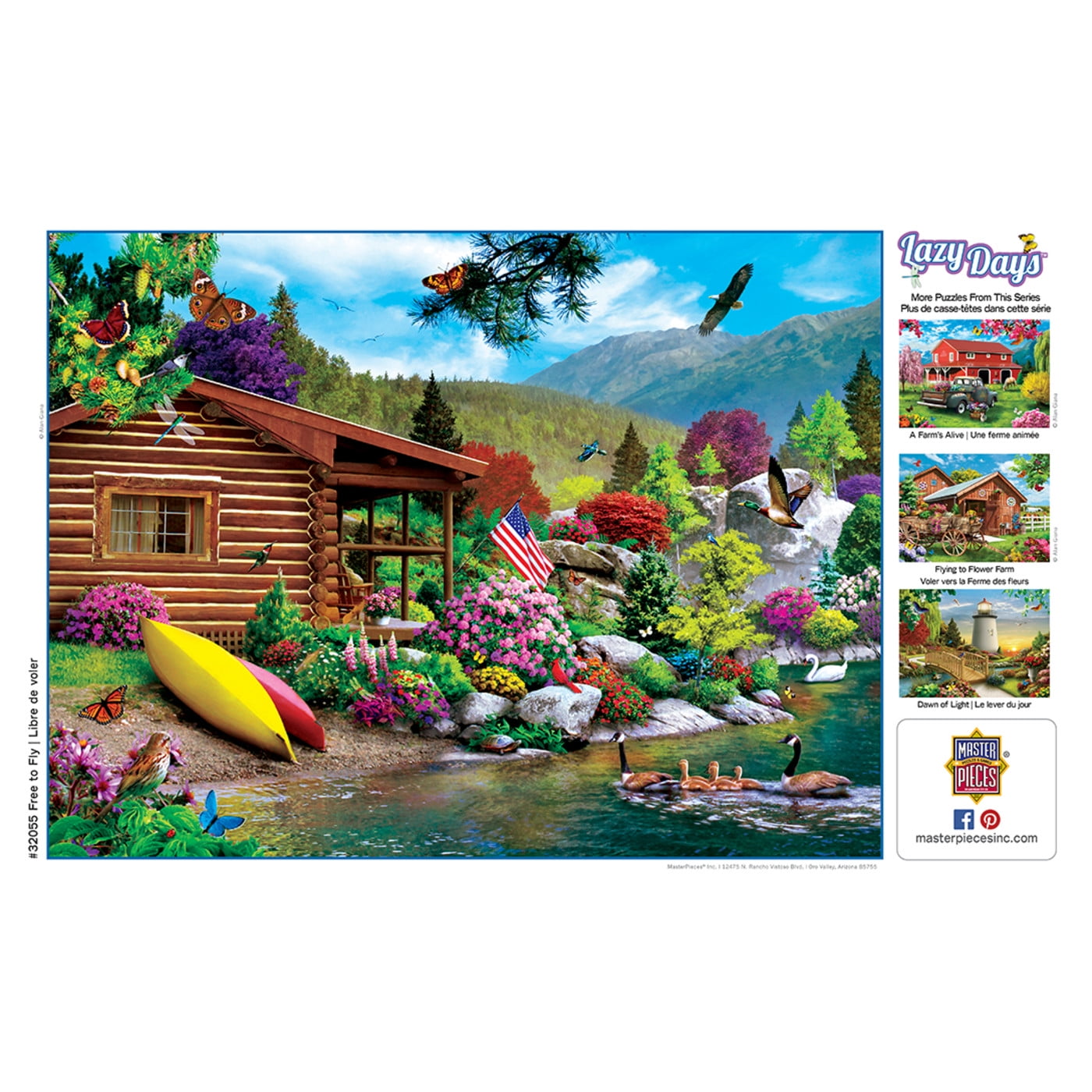 Masterpieces Rodas 750 Puzzles Collection - Collector's Garage 750