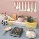 thumbnail image 3 of Pretend Play Simulation Pretend Play House Cutting Vegetable Cooking Game Set Kids Enlightenment Fun Toy, 3 of 5