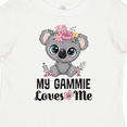 thumbnail image 4 of Inktastic My Gammie Loves Me Granddaughter Bear Girls Toddler T-Shirt, 4 of 5