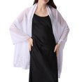 thumbnail image 6 of Fewfanhot Glitter Dot Chiffon Shawl Wrap, Long Sleeve Sheer Cardigan Cover Up for Women Evening Wedding Party Dress, 6 of 6