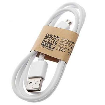 For Microsoft Lumia 640 XL OEM Fast Charge Micro USB Charging Data Cable 5 Feet Non-Retail Packaging - White