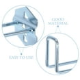 thumbnail image 4 of 5 Pcs Crochets de Panneau Perforé en Métal Robuste Rangement d'Outils Support de Panneau Perforé Accessoires de Crochet de Panneau Perforé pour Établi de Garage Maison, 4 of 8