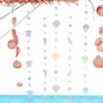 thumbnail image 2 of ColoMX 8pcs Mermaid Banners Decorative Party Garlands Decorative Garlands Creative Conch Banners, 2 of 8