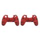 thumbnail image 4 of sweethay Reemplazo para la funda del controlador inalámbrico Impresión de camuflaje Cubierta de goma protectora de la piel del gel de silicona rojo 2piezas, 4 of 5