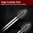 thumbnail image 3 of 5PCS 3-12mm Glass Drill Bit Tungsten Carbide Tipped for Ceramic Tile Cutter Tool, 3 of 4