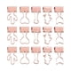 thumbnail image 1 of Stationery Clips Creative Metal Binder Clip School Office Home Document Fastening 15Pcs, 1 of 3