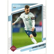 Soccer Road To Qatar World Cup 2021-22 Donruss Soccer Lionel Messi Trading Card #1 (Panini)
