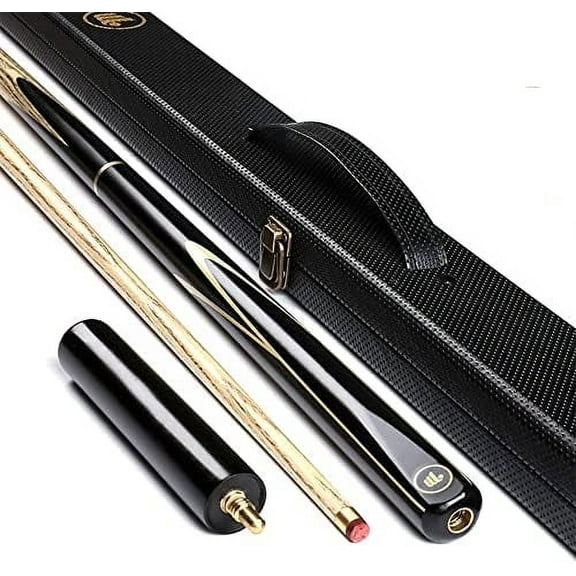 HIOD 57 Inch 19 Oz Pool Cue with 10mm Cue Tips English Handmade Snooker Cue Included Elegant Boxes, Extension Handles,$$Sport & Recreation Other