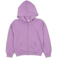 thumbnail image 4 of Leveret Kids & Toddler Boys Girls Sweatshirt Hoodie Jacket Variety of Colors (Size 2-14 Years) (Purple, 2 Years), 4 of 4