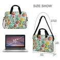 thumbnail image 3 of FORMRS 16" Laptop Bag Carrying Sleeve Case with Handle Travel Shoulder Briefcase, Various Tomatoes, 3 of 8