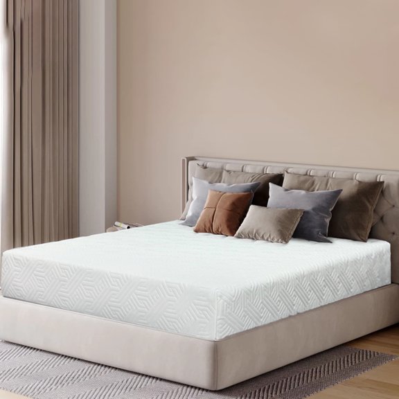 ViscoLogic Supreme 9" Twin Tight Top Firm Comfort Cooler Sleep Breathable Foam Mattress in a Box