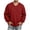 Red Sewatshirt, variant on LONKITO Sweatshirts for Men V-neck Pullover Sweatshirts Long Sleeve Ribbed Hem Loose Tops for Fall Winter Clothes