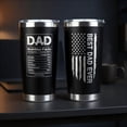 thumbnail image 6 of 20oz Navy Blue Travel Coffee Mug Tumbler for Dad, Best Dad Ever from Son Daughter, Ideal Gift for Birthday Father’s Day Valentine’s Day Husband Men, 6 of 9