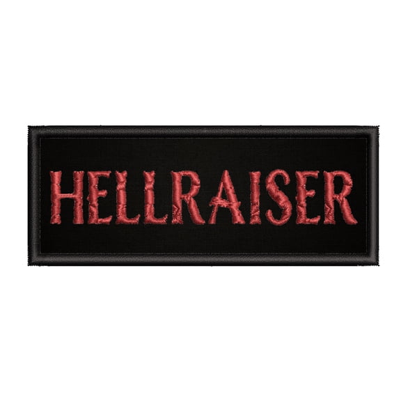 Hellraiser Horror Movies 4" W x 1.5" T Iron/Sew On Decorative Patch