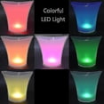 thumbnail image 5 of Led Ice Bucket, 5l Large Capacity Bottle Cooler - Champagne Cooler - Wine Cooler - Beverage Cooler - Cooler Led Waterproof With Color Change, For Part, 5 of 5