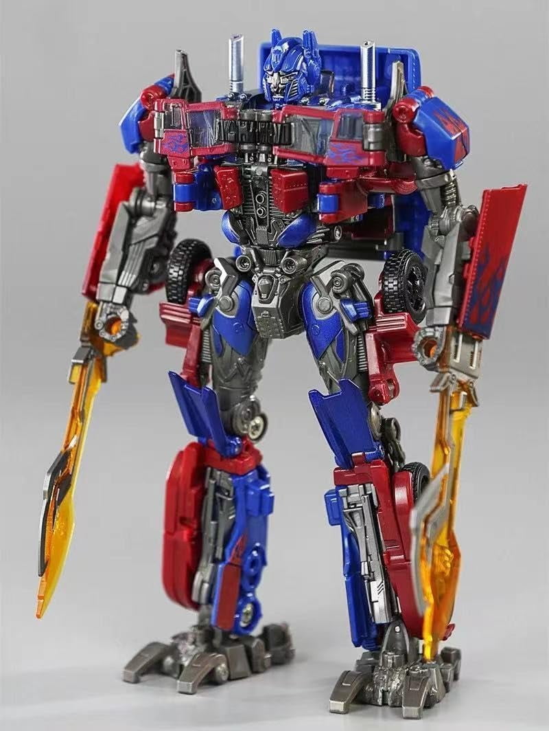 6.7-Inch White Optimus Prime Robot Model (TW-1022)