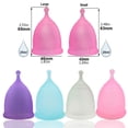 thumbnail image 3 of Copa Menstrual De Silicona médica, higiene femenina, para el período Menstrual, para mujeres, 3 of 4